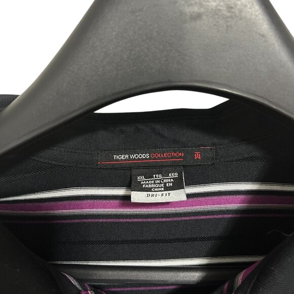 Tiger Woods Collection Golf Polo Shirt Mens XXL Dri Fit Golf Logo - Picture 4 of 6